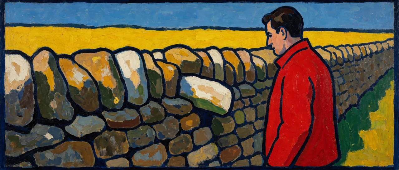 One stone out of line, and the walk stops.